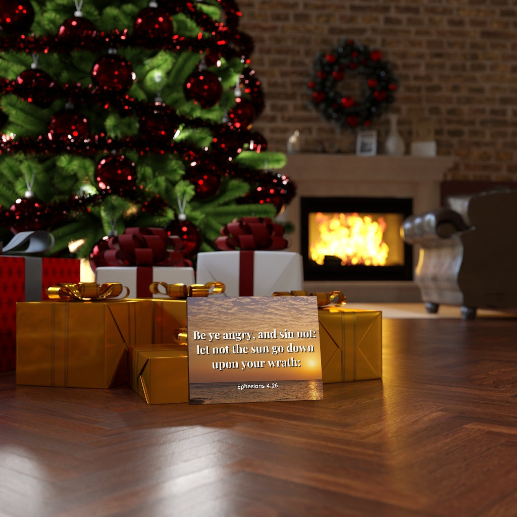 Wrath Ephesians 4:26 Bible Verse Canvas Christian Wall Art Ready to Hang Unframed-Express Your Love Gifts