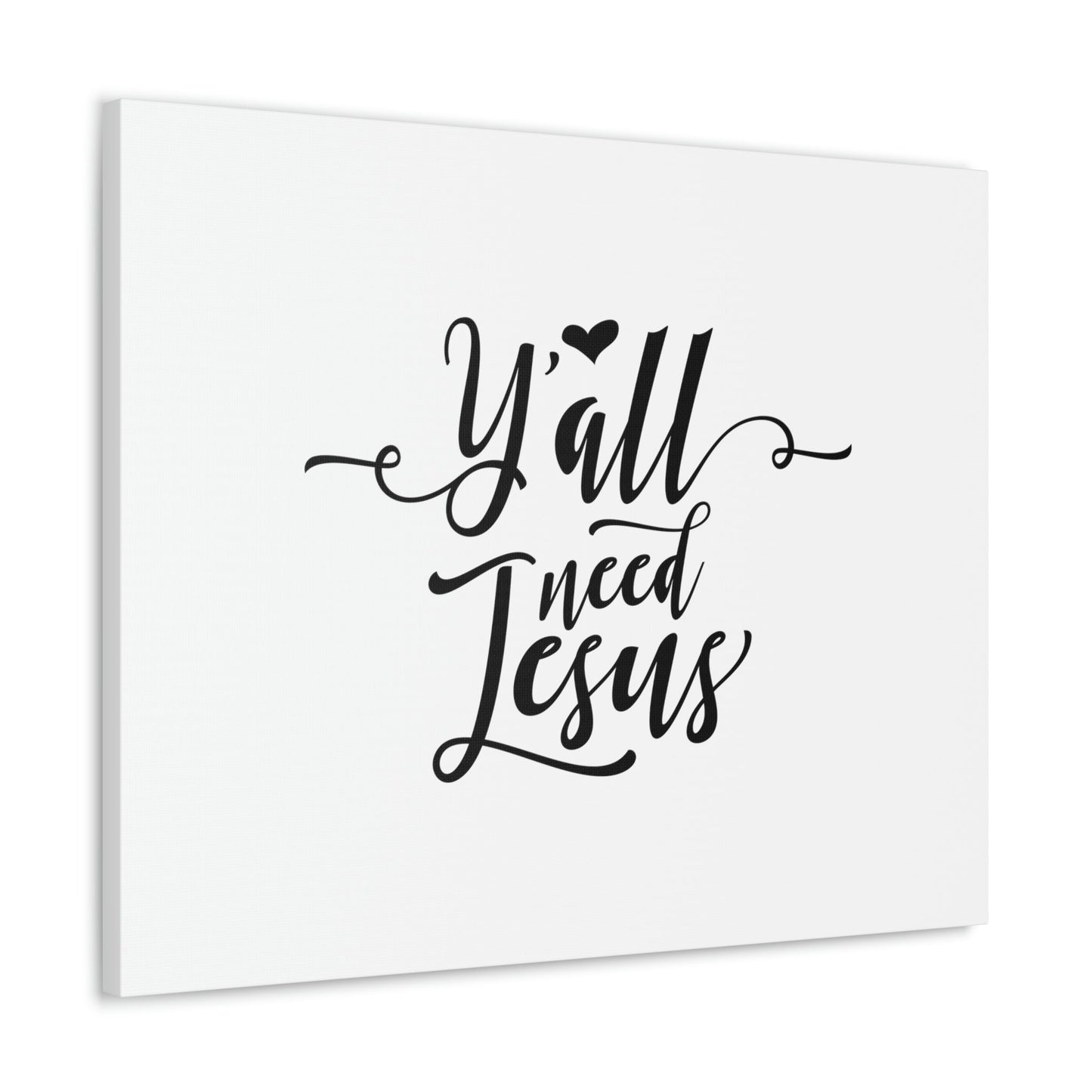 Ya'll Need Jesus Hebrews 12:2 Christian Wall Art Bible Verse Print Ready to Hang Unframed-Express Your Love Gifts