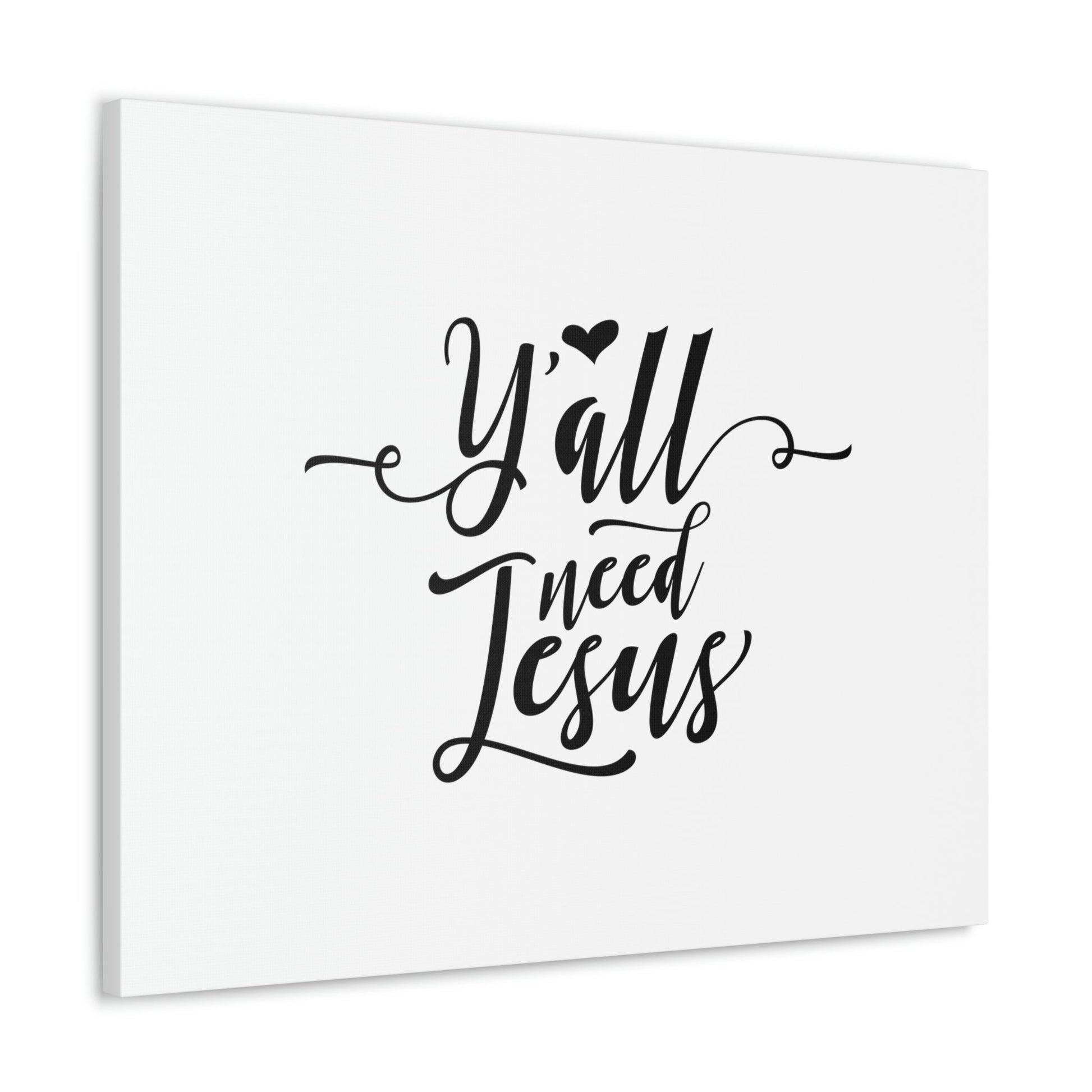 Ya'll Need Jesus Hebrews 12:2 Christian Wall Art Bible Verse Print Ready to Hang Unframed-Express Your Love Gifts