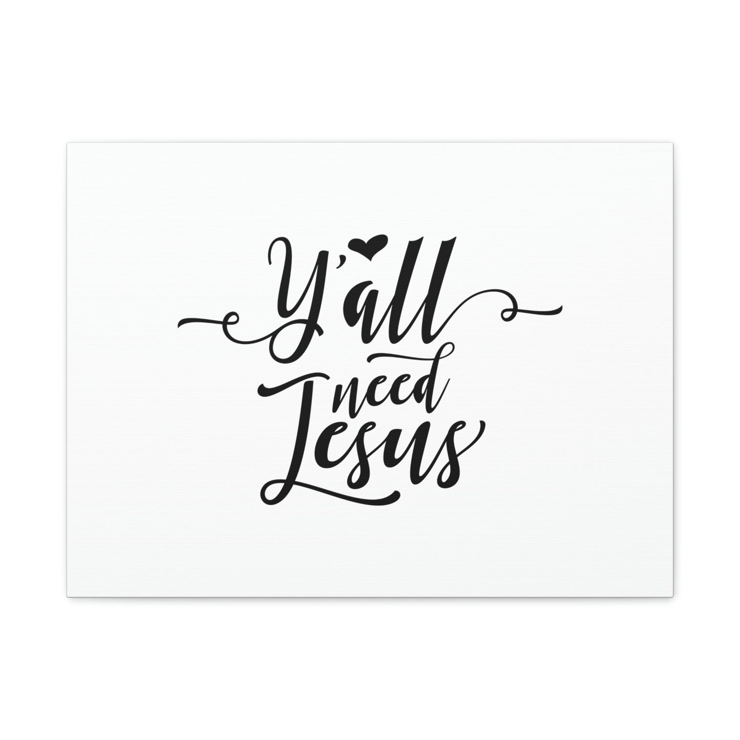 Ya'll Need Jesus Hebrews 12:2 Christian Wall Art Bible Verse Print Ready to Hang Unframed-Express Your Love Gifts