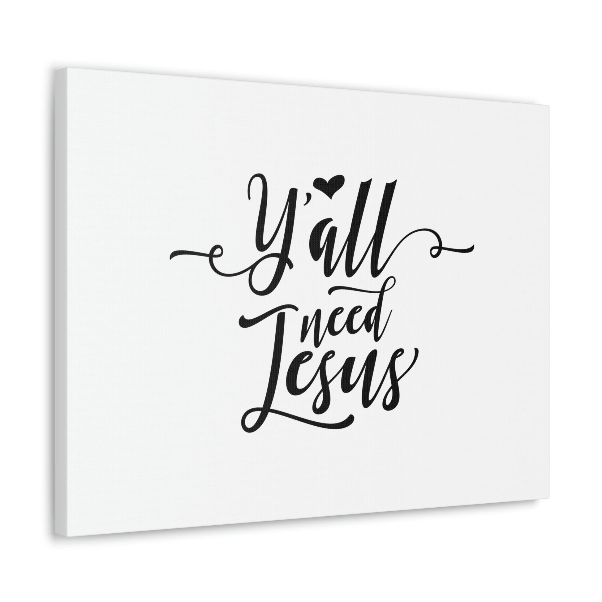 Ya'll Need Jesus Hebrews 12:2 Christian Wall Art Bible Verse Print Ready to Hang Unframed-Express Your Love Gifts