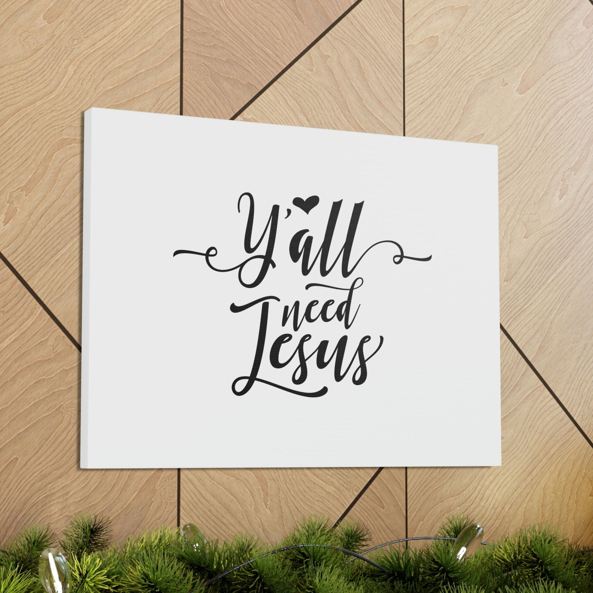 Ya'll Need Jesus Hebrews 12:2 Christian Wall Art Bible Verse Print Ready to Hang Unframed-Express Your Love Gifts