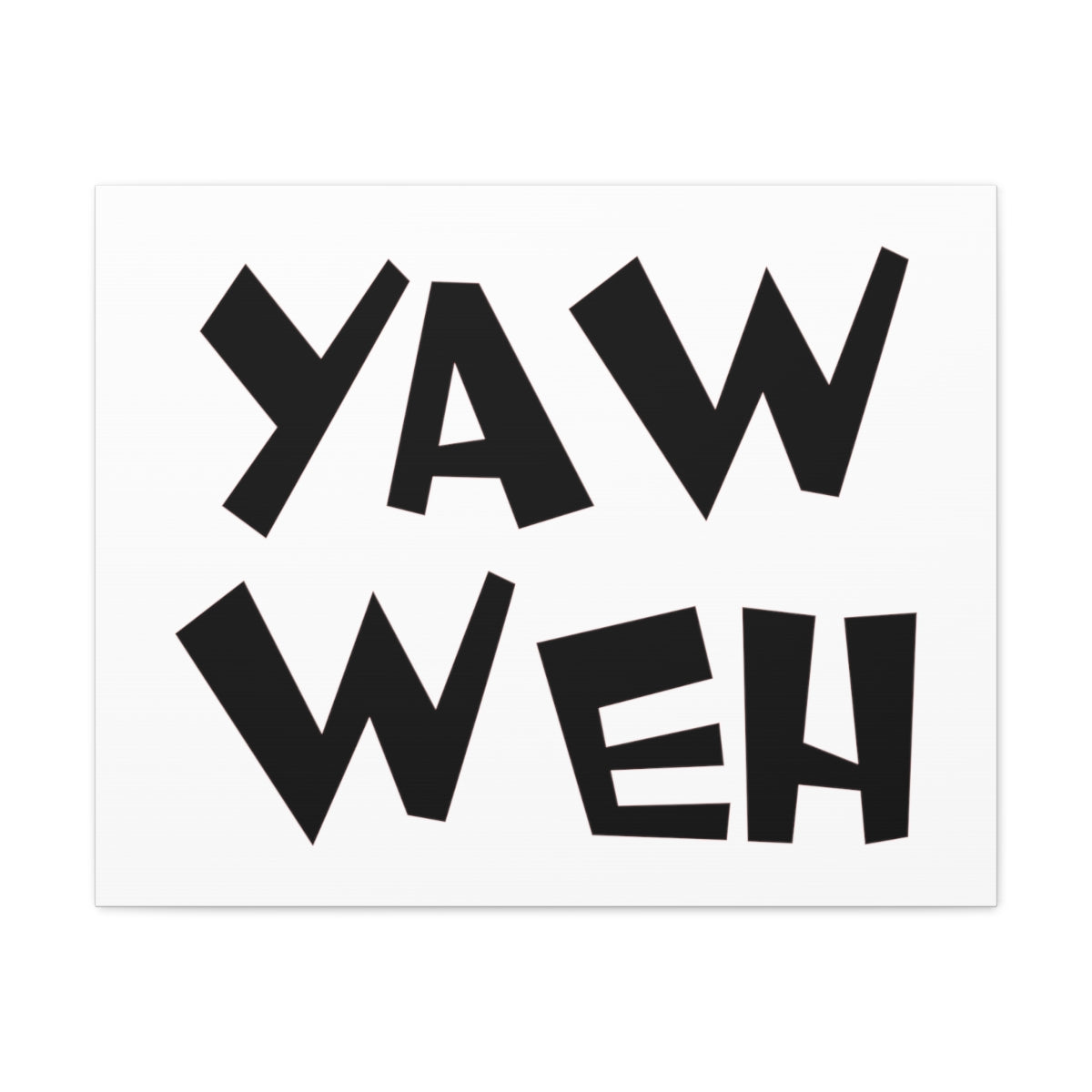 Yahweh Exodus 3:13-15 Christian Wall Art Print Ready to Hang Unframed-Express Your Love Gifts