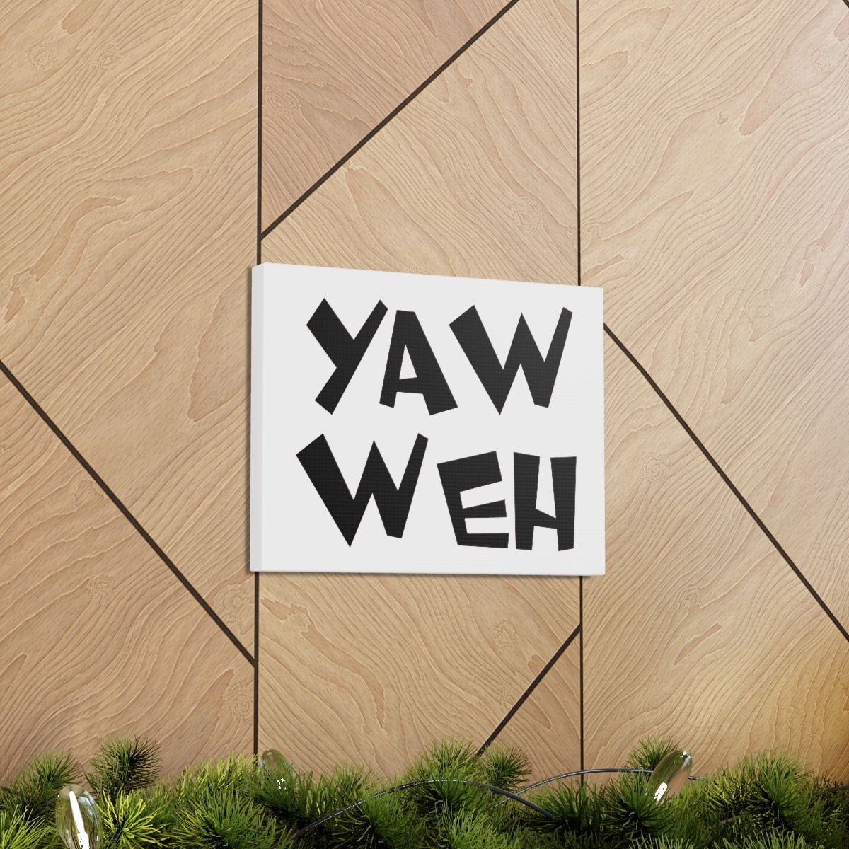 Scripture Walls Yahweh Exodus 3:13-15 Christian Wall Art Print Ready to Hang Unframed-Express Your Love Gifts