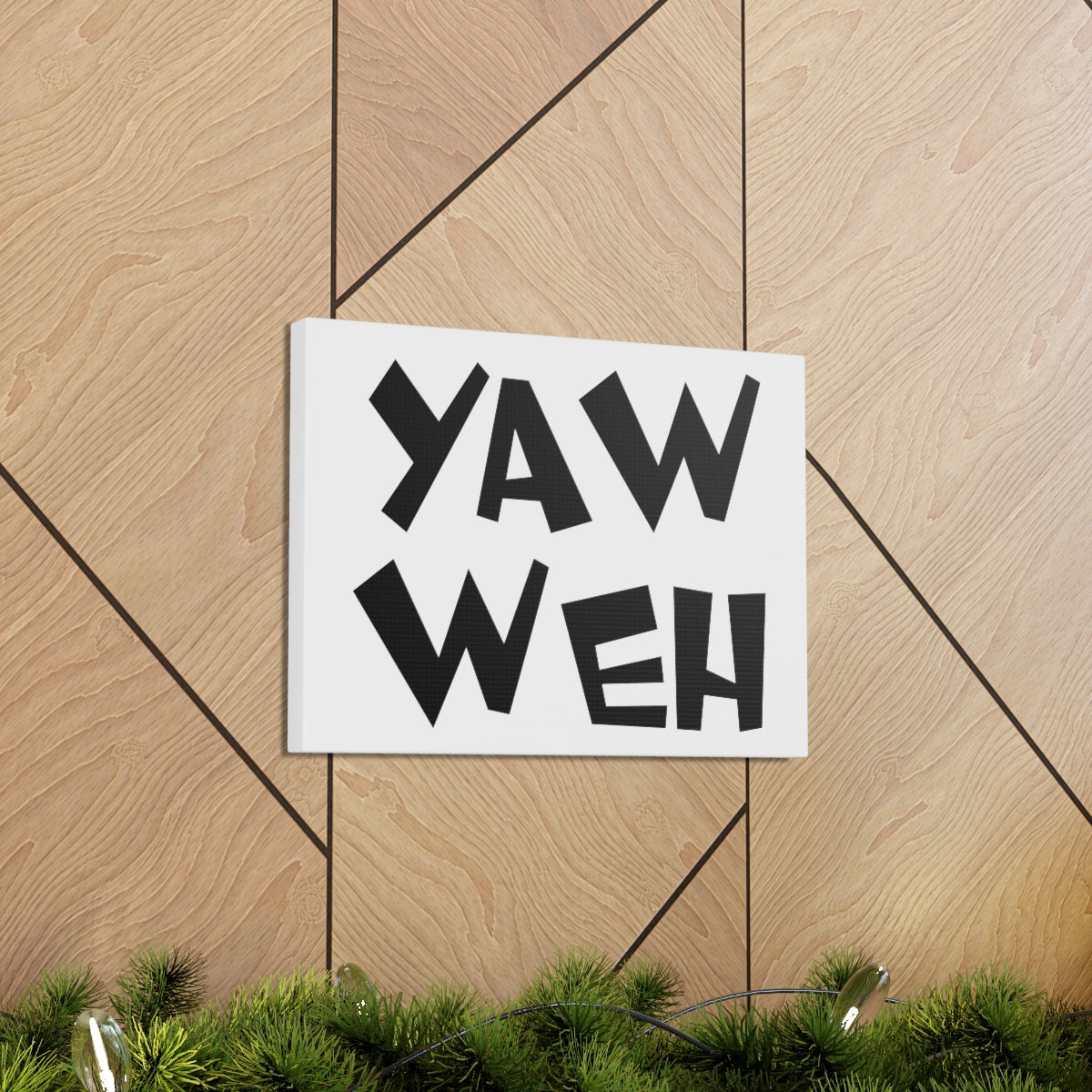 Scripture Walls Yahweh Exodus 3:13-15 Christian Wall Art Print Ready to Hang Unframed-Express Your Love Gifts