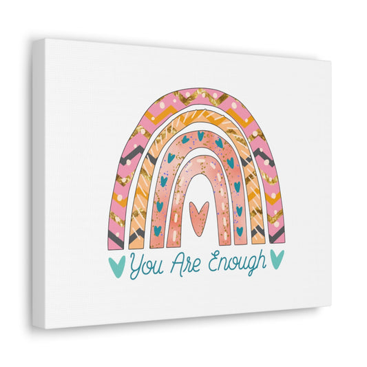 You Are Enough Rainbow 1 Corinthians 6:20 Christian Wall Art Bible Verse Print Ready to Hang Unframed-Express Your Love Gifts