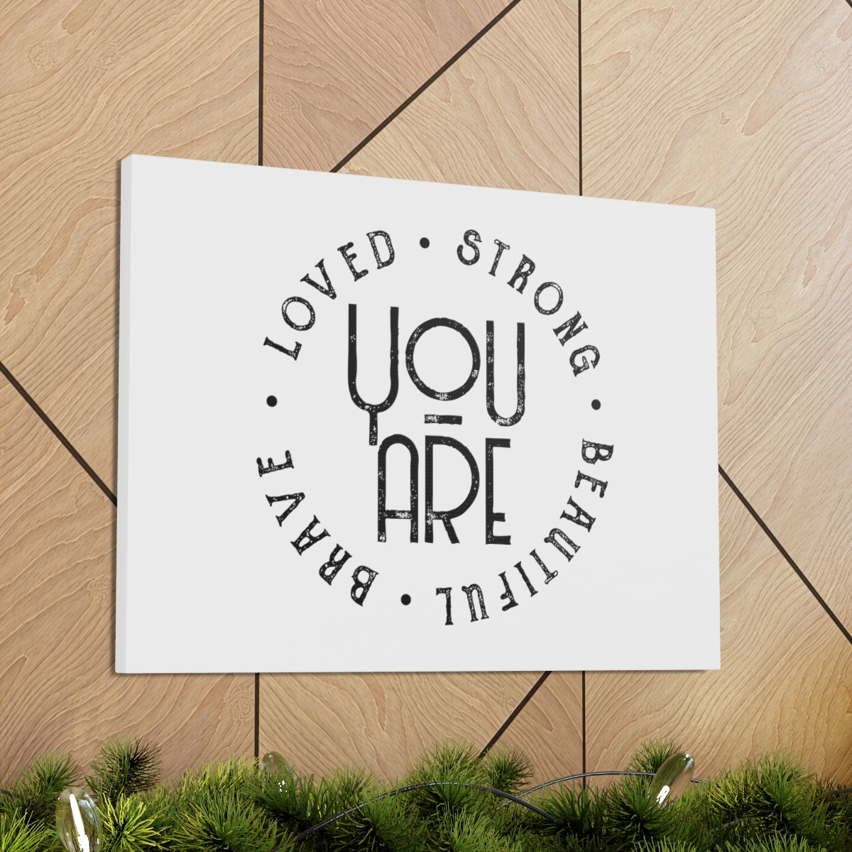 You Are Loved 1 Corinthians 15:10 Christian Wall Art Bible Verse Print Ready to Hang Unframed-Express Your Love Gifts
