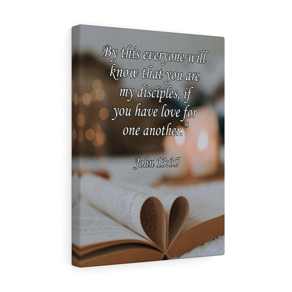 Scripture Walls You Are My Disciples John 13:35 Christian Home Decor Bible Art Unframed-Express Your Love Gifts