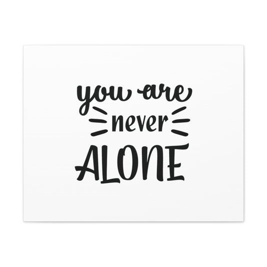 You Are Never Alone Jeremiah 29:11 Christian Wall Art Bible Verse Print Ready to Hang Unframed-Express Your Love Gifts