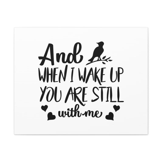 You Are Still With Me Exodus 14:14 Christian Wall Art Bible Verse Print Ready to Hang Unframed-Express Your Love Gifts