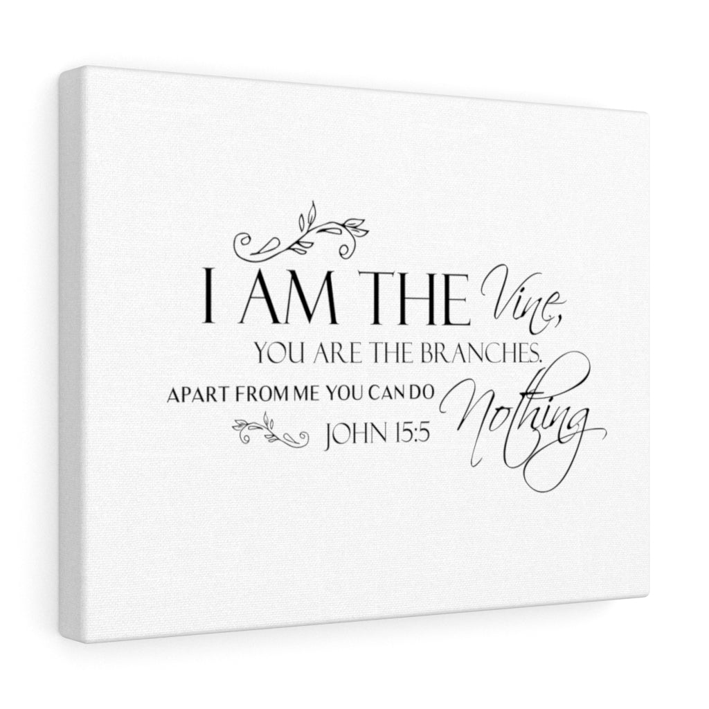 Scripture Walls You Are The Branches John 15:5 Bible Verse Canvas Christian Wall Art Ready to Hang Unframed-Express Your Love Gifts