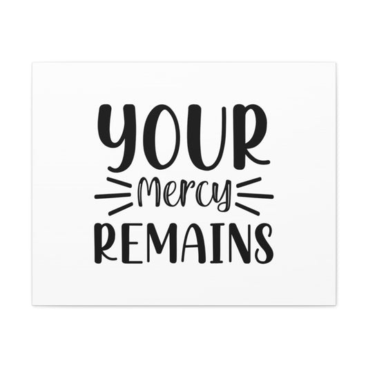 Your Mercy Remains James 2:13 Christian Wall Art Bible Verse Print Ready to Hang Unframed-Express Your Love Gifts